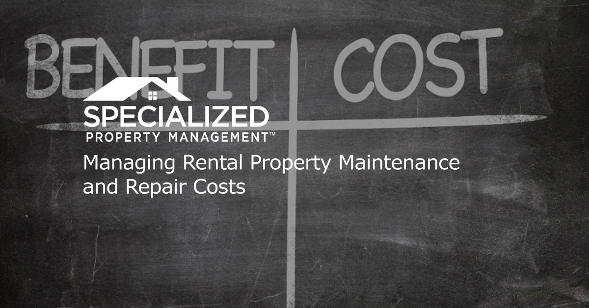 Maintenance and Repair Costs