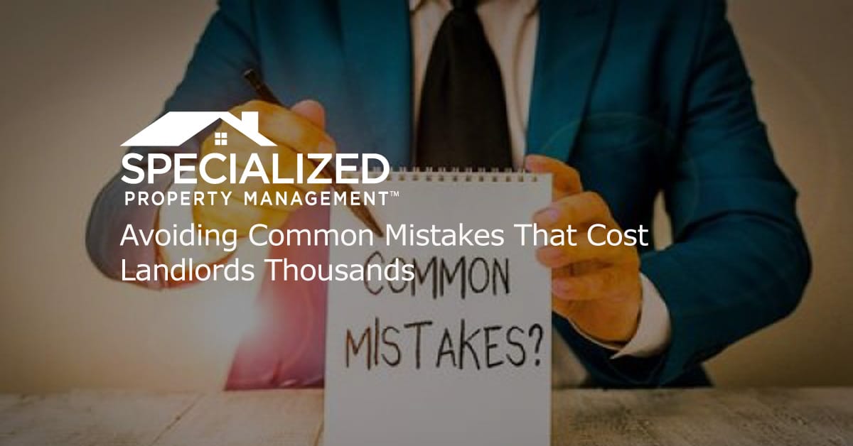 Avoiding Common Mistakes